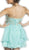 Embellished Sweetheart Homecoming Dress