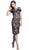 Lace Knee Length Mother of Bride Dress