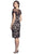 Lace Knee Length Mother of Bride Dress