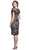 Lace Knee Length Mother of Bride Dress
