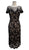 Lace Knee Length Mother of Bride Dress