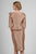 Daymor Couture - Two-Piece Satin Cocktail Dress 409 in Brown