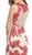 Embellished V-neck Sheath Cocktail Dress