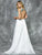 Colors Dress - 1653 Sheer Beaded Chiffon Evening Dress in Blue