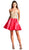 Strapless Embellished A-line Homecoming Dress
