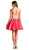 Strapless Embellished A-line Homecoming Dress
