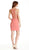 Embellished Mock Two Piece Cocktail Dress