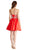 Strapless A-line Homecoming Dress