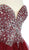 Strapless Glittering A-line Homecoming Dress