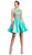 Beaded Two Piece A-line Homecoming Dress