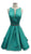 Embellished V-notch A-line Homecoming Dress