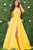 S51798 Ruched Halter Ballgown