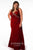Long Dress with Bodice Sparkling Beads Accents SC7084