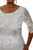 SC4020 Plus Size Dress in Dove Gray