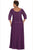 Timeless Lace Quarter Sleeve A-Line Gown SC4020