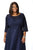 SC4022 Plus Size Dress in Midnight Blue