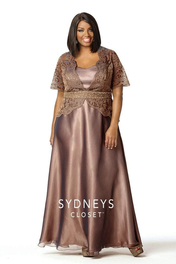 SC4029 Plus Size Dress in Fawn