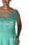 SC4048 Plus Size Dress in Jade
