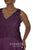 SC4067 Plus Size Dress in Purple