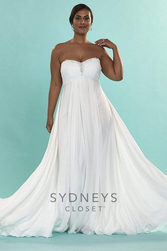 SC5064 Dress In Diamond White