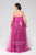 SC6007 Plus Size Dress in Berry Pink