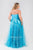 SC6007 Plus Size Dress in Capri Blue