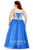 SC6009 Plus Size Dress in Royal