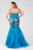 SC7097 Plus Size Dress in Misty Blue