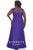 SC7164 Plus Size Dress in Purple