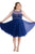 SC8084 Beaded Illusion Scoop A-line Dress