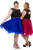 Sydney's Closet - SC8086 Illusion Scoop Pleated A-Line Cocktail Dress