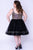 Sydney's Closet - SC8095 Scoop Neck Tulle A-line Dress In Black
