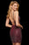 Sherri Hill - 53014 V Neck Lace-Up Back Fully Beaded Short Dress In Red