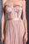 Cristallini - SKA592 Strapless Ruched Sweetheart A-line Gown In Pink