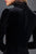 Cristallini - SKA622 Lace High Neck Velvet Fitted Dress In Black