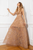 Cristallini - SKA924 Sequin Embellished A-Line Dress In Gold