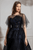 Cristallini - SKA947 Sequined Illusion Jewel A-Line Gown In Blue