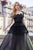 Cristallini - SKA970 Embellished Illusion Jewel Dress In Black