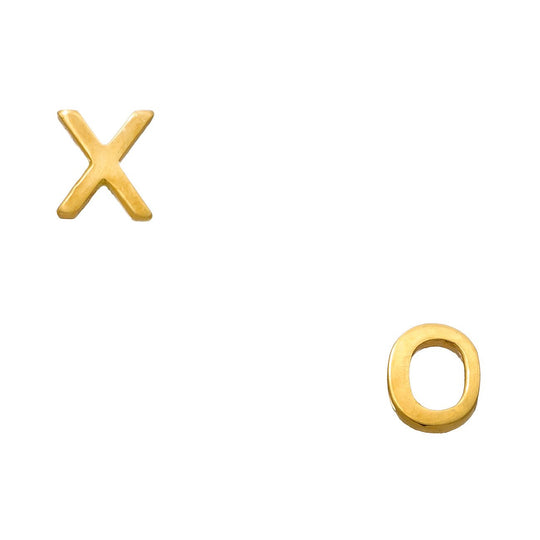 Single Letter Stud Earrings - Customizable