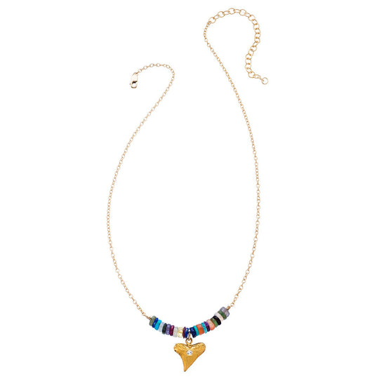 Surfin' Necklace - Shark Tooth
