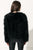  DEORA Veste de plumes noir