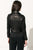  GIGI Veste de cuir noir délavé