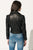  PIPER Veste en cuir noir clouté