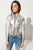  CHAPIN Blouson noir en cuir réversible