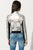  CHAPIN Blouson noir en cuir réversible