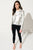 DONNA Metallic Leather Biker | DONNA Veste de cuir métallique