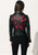  DONNA Veste de cuir brodée