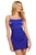 Sherri Hill - 53269 Fitted Empire Sheath Short Dress In Purple