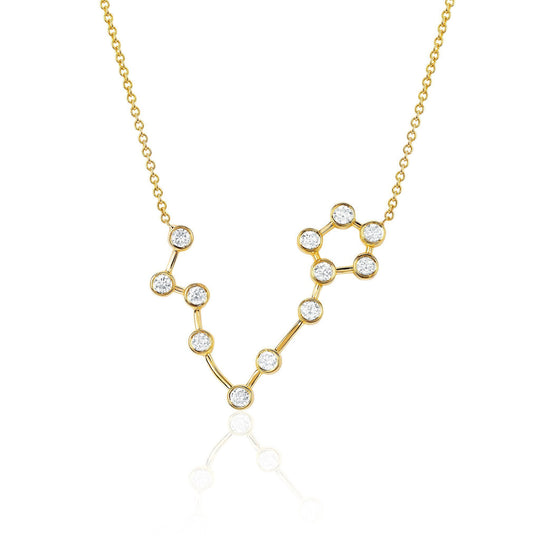 Logan Hollowell - Pisces Diamond Constellation Necklace