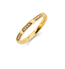 4 Diamond Row Stack Ring
